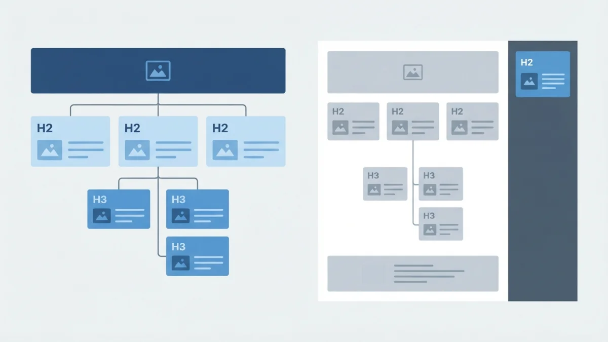 Encabezados H1, H2 y H3 en SEO: cómo estructurarlos y qué mitos ignorar